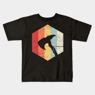 Retro Viking Axe Icon Kids T-Shirt